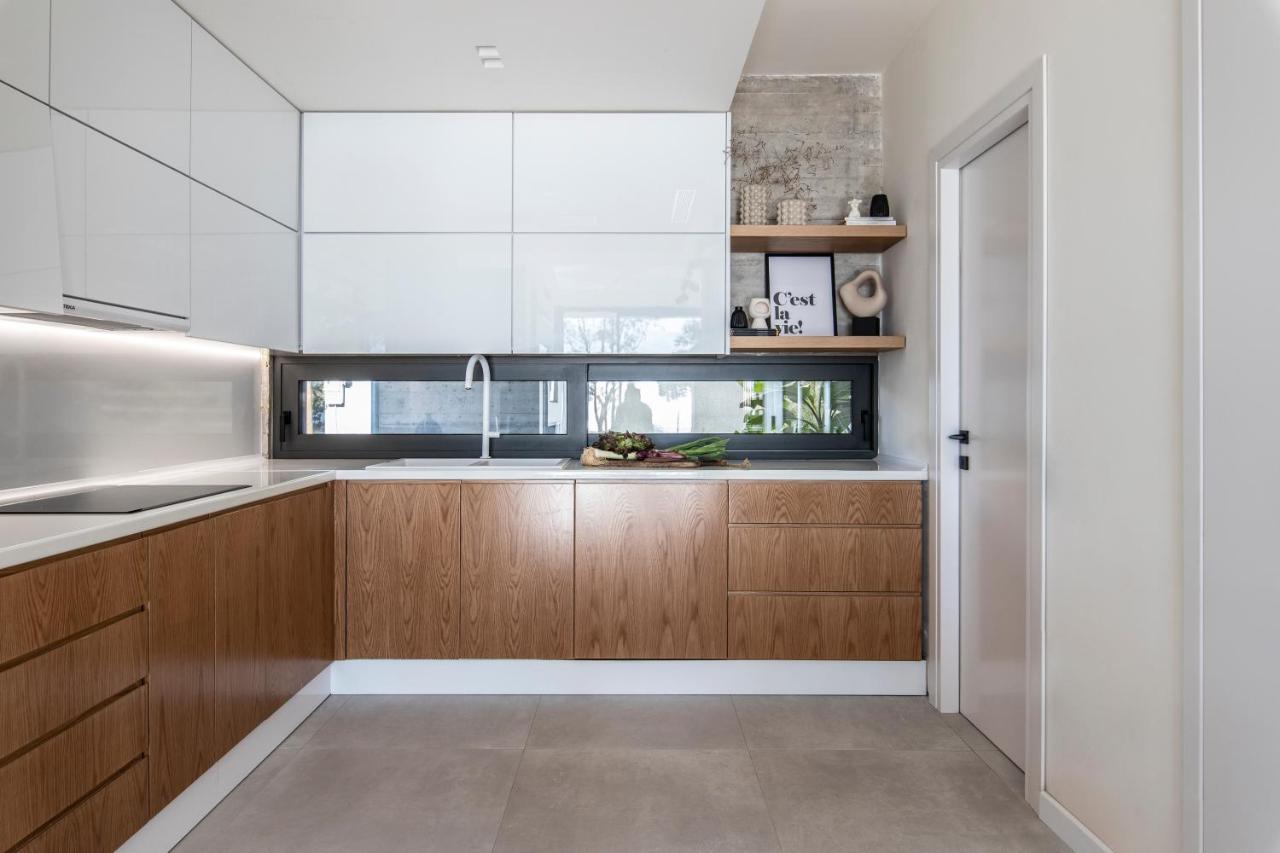 Ikies 3 Modern Eco-Friendly Private Seaview Signature Villas With A Pool Volos Exterior foto