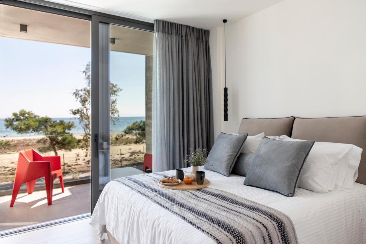 Ikies 3 Modern Eco-Friendly Private Seaview Signature Villas With A Pool Volos Exterior foto